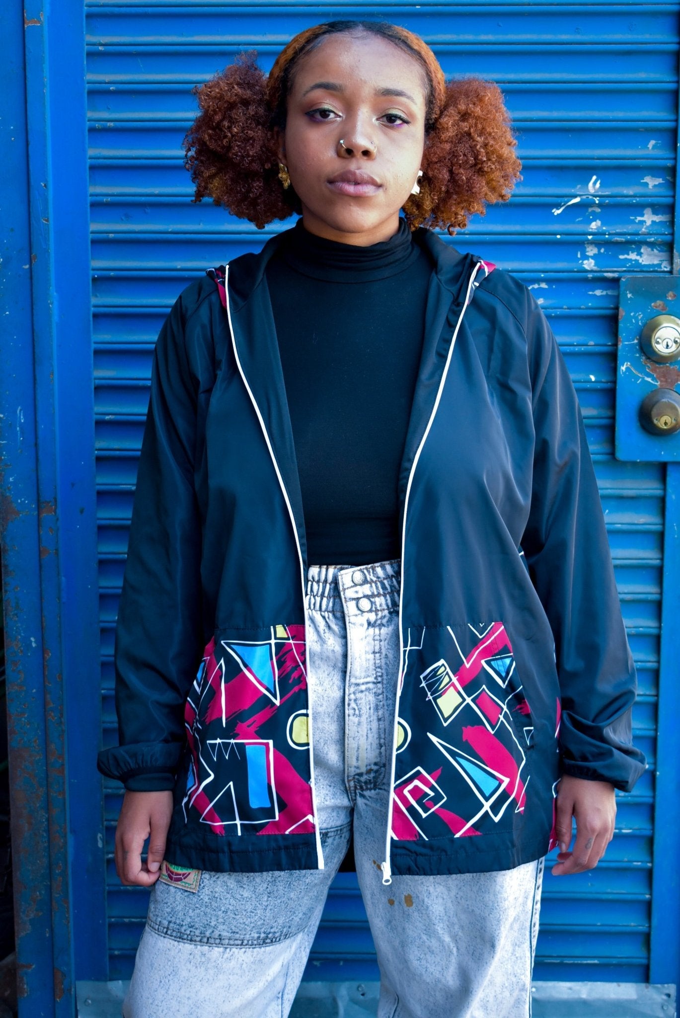 Vintage windbreaker jacket - HellaThrifty