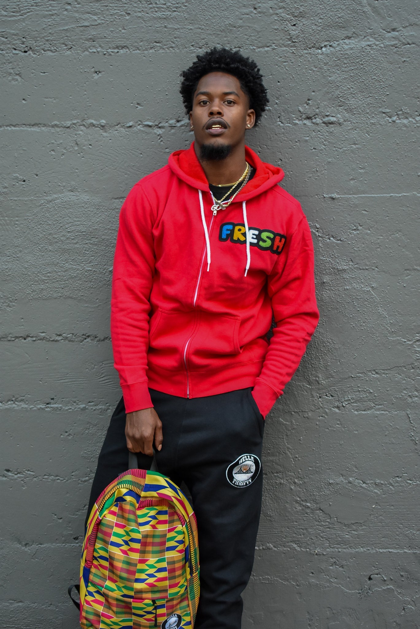 African Print Backpacks - HellaThrifty