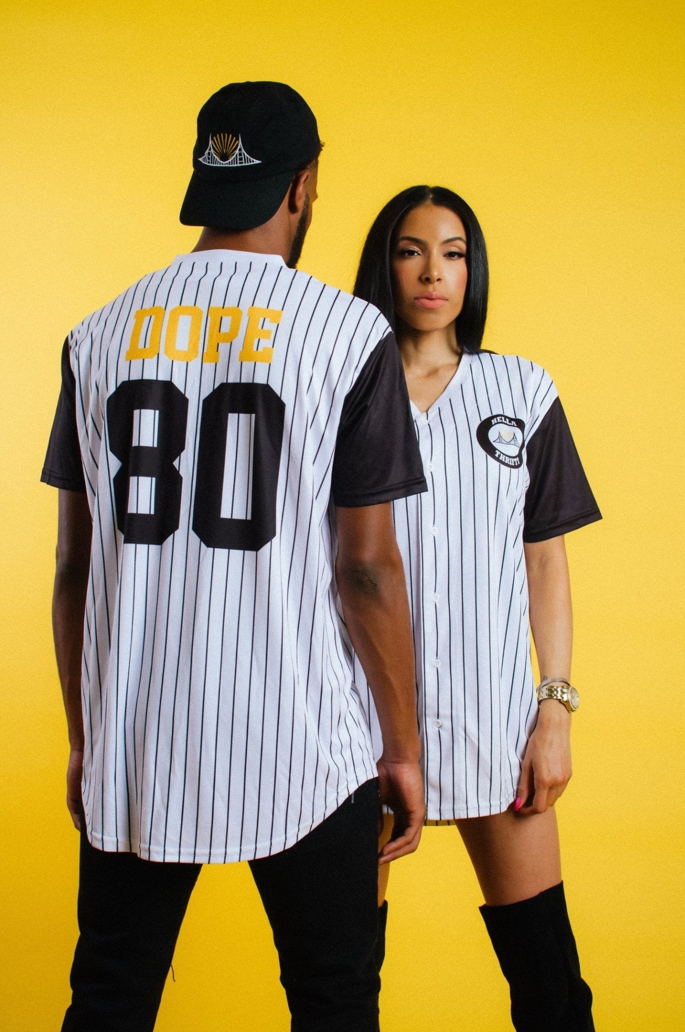 Vintage Baseball Jersey - Hella Thrifty
