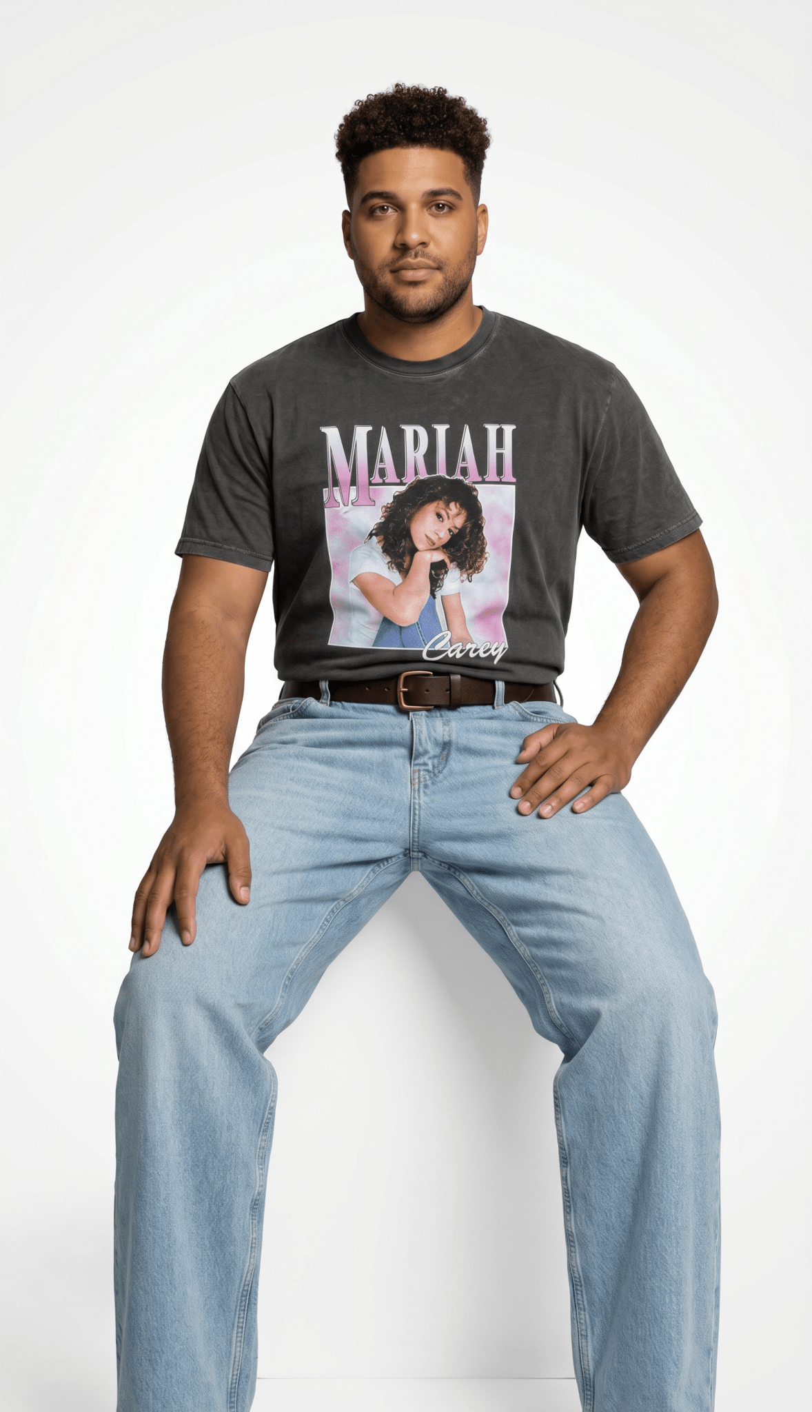 90s Mariah Carey Shirt - Hella Thrifty