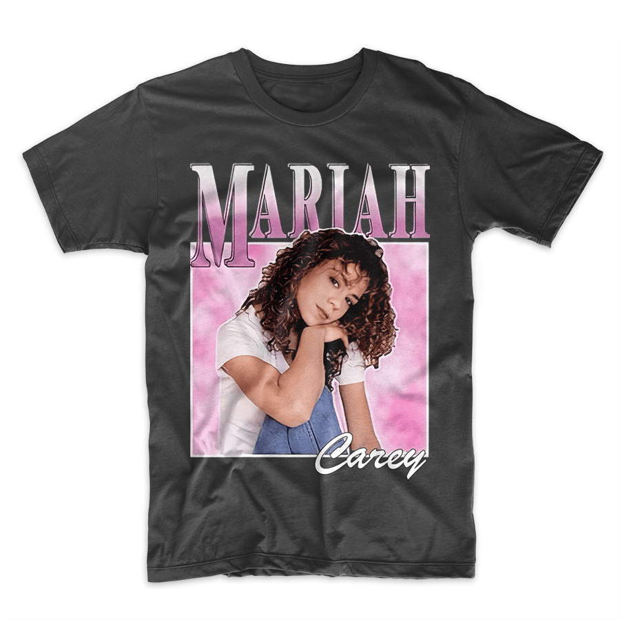 90s Mariah Carey Shirt - Hella Thrifty