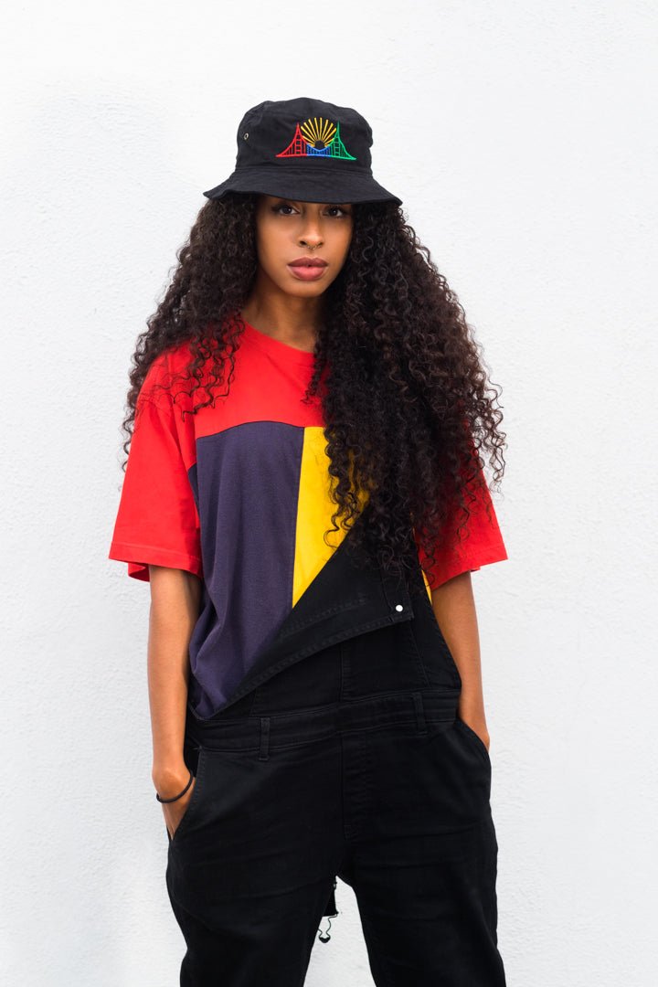 Street Style Bucket Hat Trend 90s Fashion 90s Bucket Hat Outfit