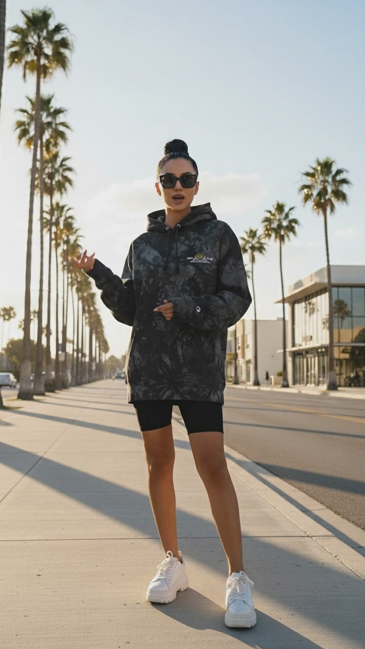 tie dye hoodie video